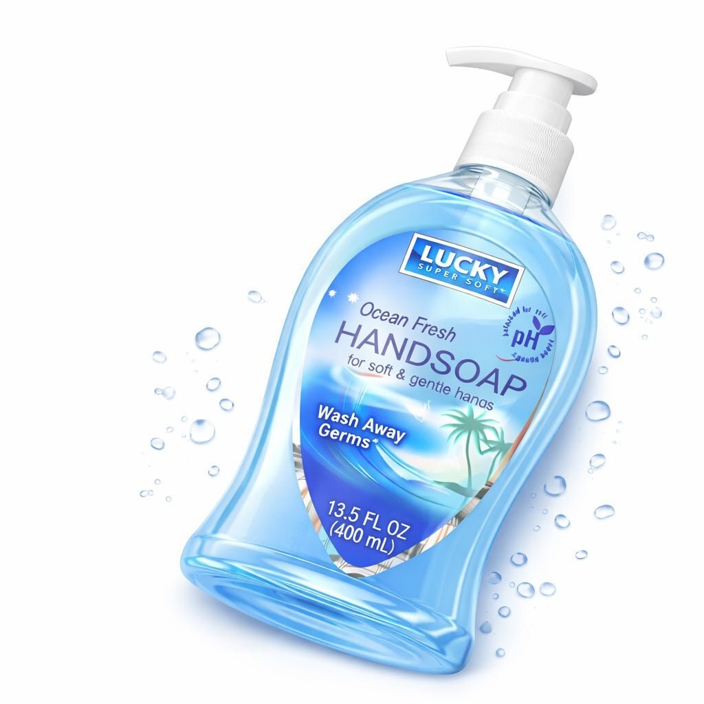 13.5 oz Ocean Fresh Hand Soap – Gentle Moisturizing Antibacterial Wash