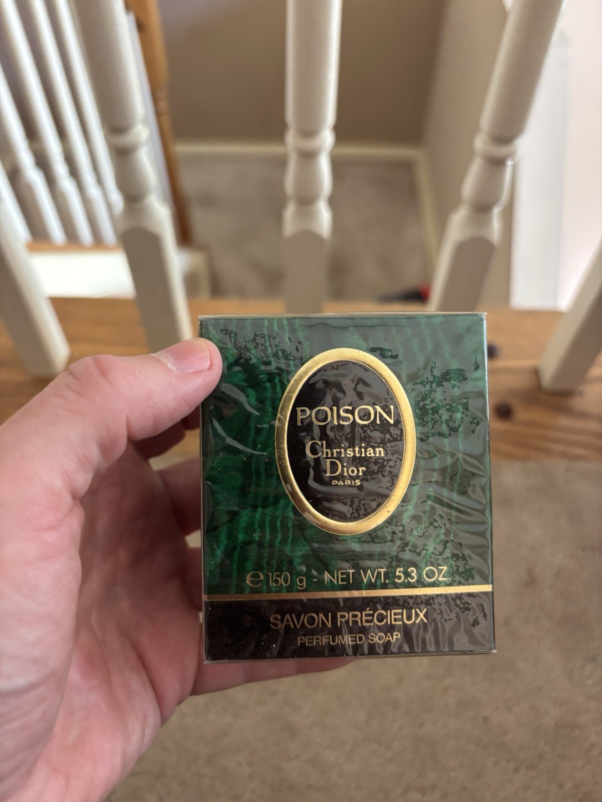 Christian Dior Poison 150g Savon Precieux Soap 5.3 OZ Vintage Sealed New