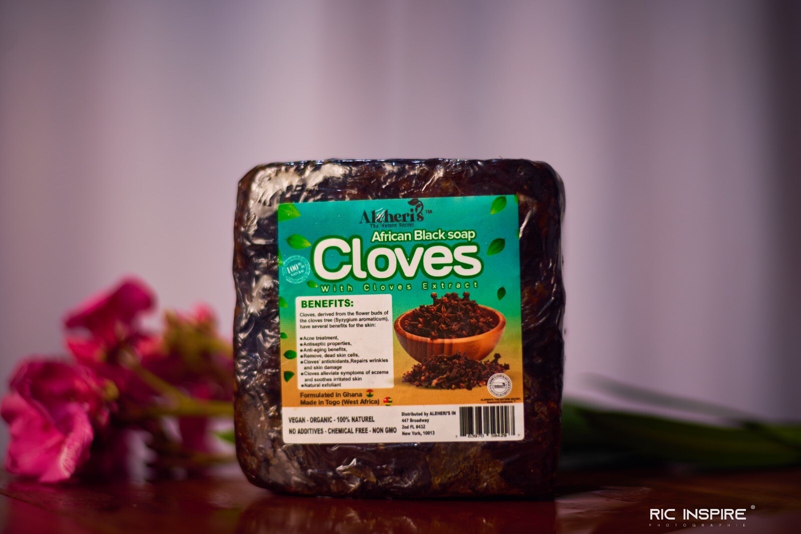 Aleheri’s African Black Soap With Cloves