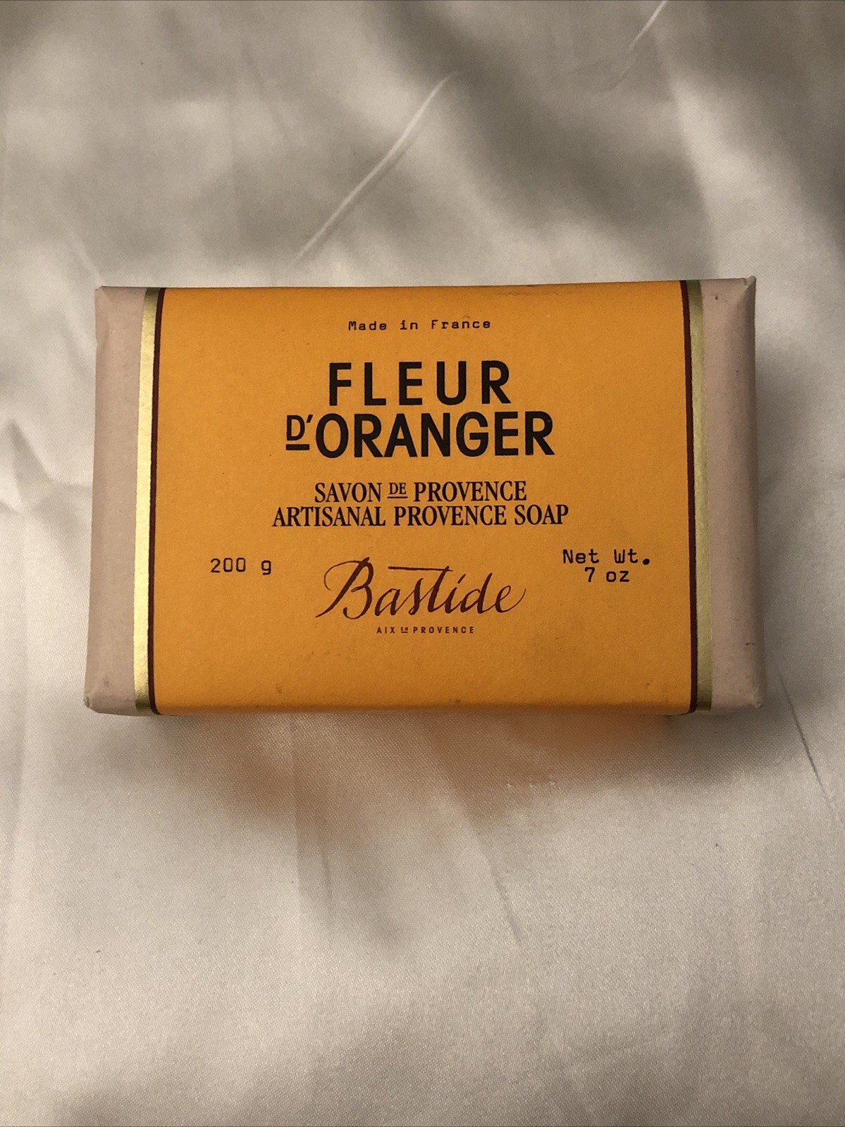 Bastide Artisinal Provence Soap Fleur D’Oranger Sealed 200g NEW