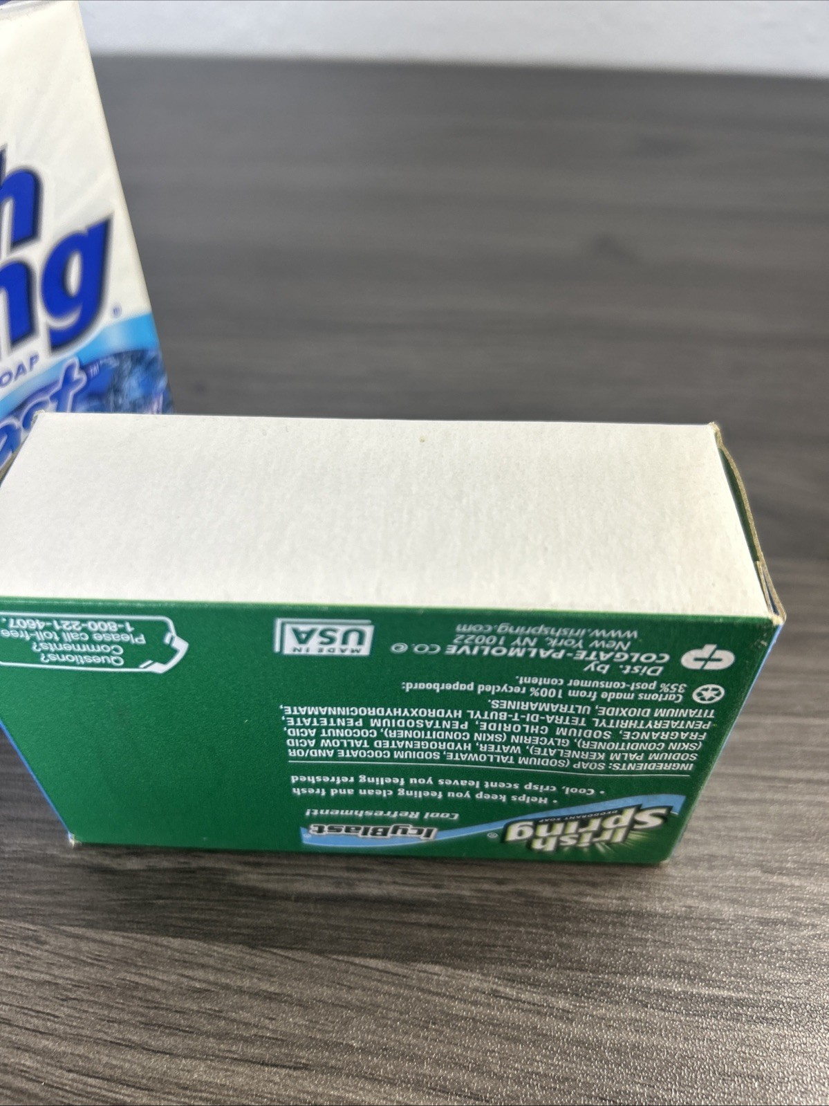 Irish Spring Soap Lot 5 Bars Icy Blast + Original NOS Vintage USA Mixed Lot NEW